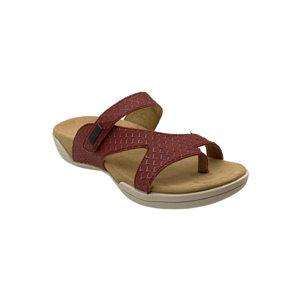 Halsa Women's Darline Thong Sandal Red - Medium